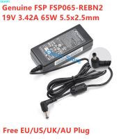 สินค้าใหม่-2023นิ้ว FSP FSP065-REBN2ของแท้19V 3.42A 65W FSP065-REB AC X555U อะแดปเตอร์สำหรับ ASUS X555L X555D PHILIPS Charger Laptop 224E5Q 1965Adpc