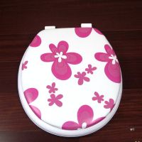 toilet seat cover set sponge fashion 17" toilet seat toilet lid pattern soft toilet seat warm 2019 high quality