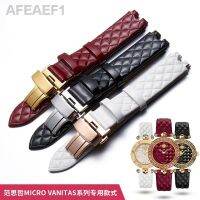 ◄ สายนาฬิกาหนังของแท้สำหรับ Versace Vanitas Micro Soft Comfortable Female U-Shaped อุปกรณ์เสริมสายนาฬิกา16Mm