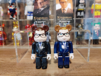 (ของแท้) Bearbrick Series 36 คู่ Kingsman 100% แบร์บริค พร้อมส่ง Bearbrick by Medicom Toy มือ 2 มีการ์ด สภาพดี