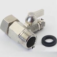 RO Feed Water Adapter 1/2 quot; BSP Threaded Male/Female to 1/4 quot; Ball Valve Tee 3 Way Right Angled Connector Valve Faucet Tap