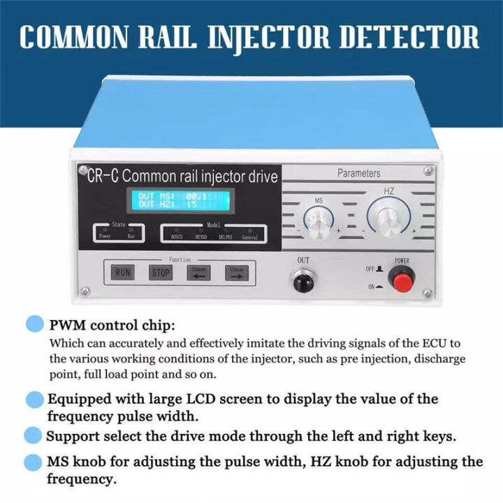 [ข้อเสนอจำกัดเวลา] Pop Diesel Injector Pressure Tester Common Rail