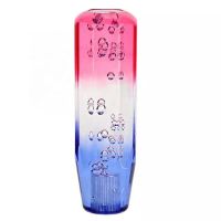 [COD] Octagonal car modified crystal gear head three-color red white and blue wave stick to hang