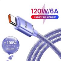 HOT weime428 - / 120W สายชาร์จเร็วชนิด USB สายเคเบิ้ล Type C สำหรับ Huawei เกียรติ100W/66W สายชาร์จ USB C สายเคเบิลสำหรับ Xiaomi Samsung Poco Oneplus