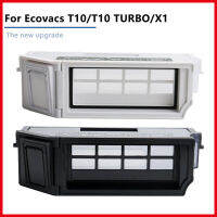 สำหรับ Ecovacs T10 T10เทอร์โบ X1เครื่องใช้ในบ้านฝุ่นกล่อง HEPA กรองชุดเครื่องมือ Surron ชิ้นส่วนไร้สายสมาร์ทหุ่นยนต์เครื่องดูดฝุ่น