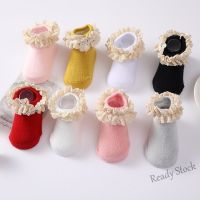 【hot sale】 ◕♝ C10 0-2 Years Old Baby Socks Lace Princess Knit Ankle Short Newborn Girls Socks