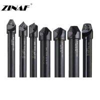 เครื่องตัดลบมุม Countersink Bar Indexable Chamfer Milling Cutter Tool Holder 30 45 60 องศา TC AP C20-20 C16-16 Spot Drilling