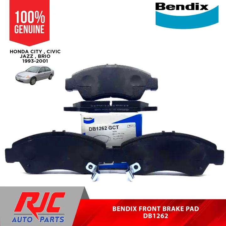 Bendix DB1262 Brake Pad Honda Civic 19932001 Honda City Jazz 2003
