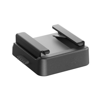 ฐานอะแดปเตอร์เมาท์รองเท้าเย็นเข้ากันได้กับสำหรับ360 ONE RS Camera Cage Flash LED Light Microphone Cold Shoe Adapter Accessory