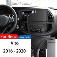 ที่วางโทรศัพท์ในรถสำหรับ Mercedes Benz Vito W447ระบบนำทางด้วยแรงโน้มถ่วงพิเศษ2016-2020 GPS ที่ยึดโทรศัพท์เคสไอแพดแบบตั้งได้360องศา