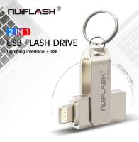 OTG USB แฟลชไดรฟ์ 1TB ไดร์ฟปากกาสำหรับ iPhone11/XS/XX/8/7/6 หน่วยความจำแท่ง USB