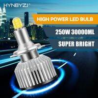 2Pcs 250W 360 Turbo 30000LM CSP H1 H7 H8 H9 H11 LED Bulbs 9005 9006 HB3 HB4 12V 24V Auto Lights lamp bulb 6500K