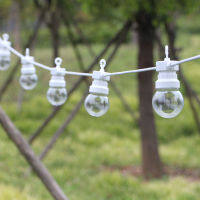 13m LED Globe Festoon Gtring Light Fairy Outdoor Wedding Garden Party Patio Decor String Light White Wire For Hanging Camping