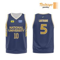 THL X New NU Bulldogs National University 2022 UAAP NU Full Sublimated Basketball Jersey