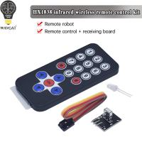 1LOT อินฟราเรด IR Wireless Remote Control โมดูลชุด DIY ชุด HX1838 สําหรับ Arduino Raspberry Pi