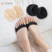 【hot】✵✜┋  Five Toes Forefoot for Heels Foot Pain Absorbs Calluses Corns Half Insoles Shock Socks Toe Inserts