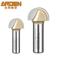 ARDEN Core Box Bit Carbide Round Bottom Groove Milling Cutter Radius Ball Nose งานไม้ Router Bit Semi-circular CNC Bit