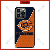 Chicago Bears Phone Case for iPhone 14 Pro Max / iPhone 13 Pro Max / iPhone 12 Pro Max / Samsung Galaxy Note 20 / S23 Ultra Anti-fall Protective Case Cover 1050