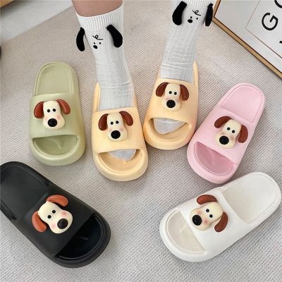 ✚♟ Homemade Super Cute Wallace Thick-Soled Non-Slip Slippers Flip Flop Indoor Home Sandals And Slippers Outdoor Wearable