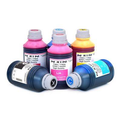 ชุดหมึกดายแบบรีฟิลลายพิมพ์สดใสสี R280ขนาด6สี500มล. สำหรับเครื่องพิมพ์ Epson R280