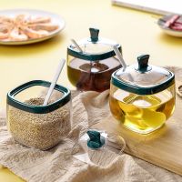 hotx【DT】 Luxury Monosodium Glutamate Seasoning Shaker Combination Set Bottle Can