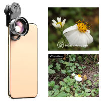 ZZOOI APEXEL HD Optic Camera Phone Lens 100mm Macro Lens + 10x Super Macro Lenses For iPhonex xr xs max Samsung s9 All Smartphones