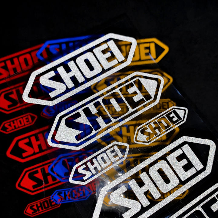 3เมตรสะท้อนแสง-shoei-arai-n75หมวกกันน็อคสติ๊กเกอร์กันน้ำรูปลอกรถจักรยานยนต์ดัดแปลงชิ้นส่วนสะท้อนแสงครีมกันแดด