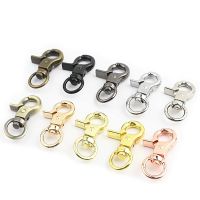 4pcs Metal Tiny Snap Hook Trigger Lobster Clasps Clips Spring Gate Leather Craft Tiny Pet Leash Bag Strap Webbing Keychain Hooks Belts