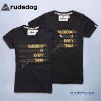 Rudedog เสื้อยืดหญิง รุ่น Everything ท็อปดำ (ราคาต่อตัว)