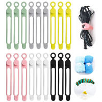 5Pcs 5Pcs Reusable Cable Ties Elastic Silicone Cord Organizer Straps for Bundling Organizing Phone Cable Wire Winder Wrap Management