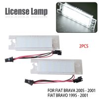 LED Rear Number License Plate Light Assembly Fit For Fiat Grande Punto 2005 2009 Punto EVO 2009 2012 Bravo Car Accessories