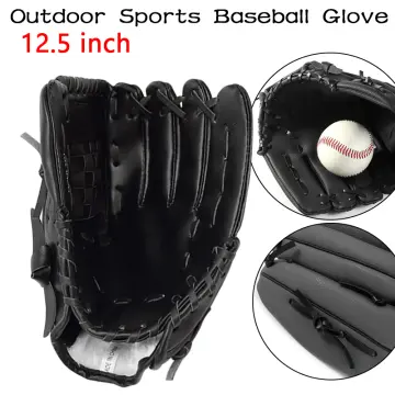 Clearance Sale!Thicken Baseball Gloves Outdoor Sports Equipment Softball  Practice Baseball Glove For Adult Man Woman Yellow 12.5 Inch