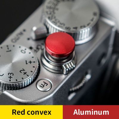 ปุ่มตัวปล่อยชัตเตอร์อ่อนอะลูมิเนียมโลหะกล้องไมโครสำหรับ Fujifilm XT30 Ii T20 10 XT3 XT4 2 XPRO2 1 Leica M9 RX1RII DFM