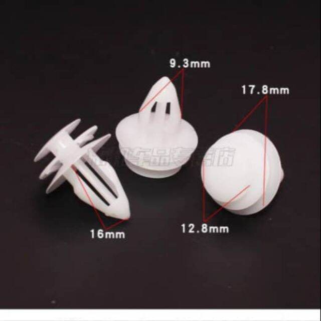 30 pcs ALL MODELS PLASTIC CAR DOOR PANEL CLIPS MADE IN MALAYSIA READY