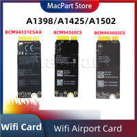 Wifi เดิม Airport Card BCM943602CS BCM94331CSAX BCM94360CS สำหรับ Pro13 "; 15"; A1398 A1425 A1502 Wifi การ์ด2012-2015Year