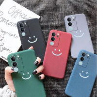 ปลอกอ่อน Phone Case เคส VIVO V29 Pro V29e Y27 Y78 5G 4G เคสโทรศัพท์เลนส์รวมทุกอย่างป้องกัน Smiley แบบบางเนื้อด้านฝาครอบหลังซิลิโคน VIVOV29 5G 2023