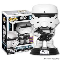 POP! Star Wars Rogue One 184 Combat Assault Tank Trooper Bobble Head Summer Convention Exclusive ฟิกเกอร์โมเดลสตาร์วอร์สรุ่นพิเศษ