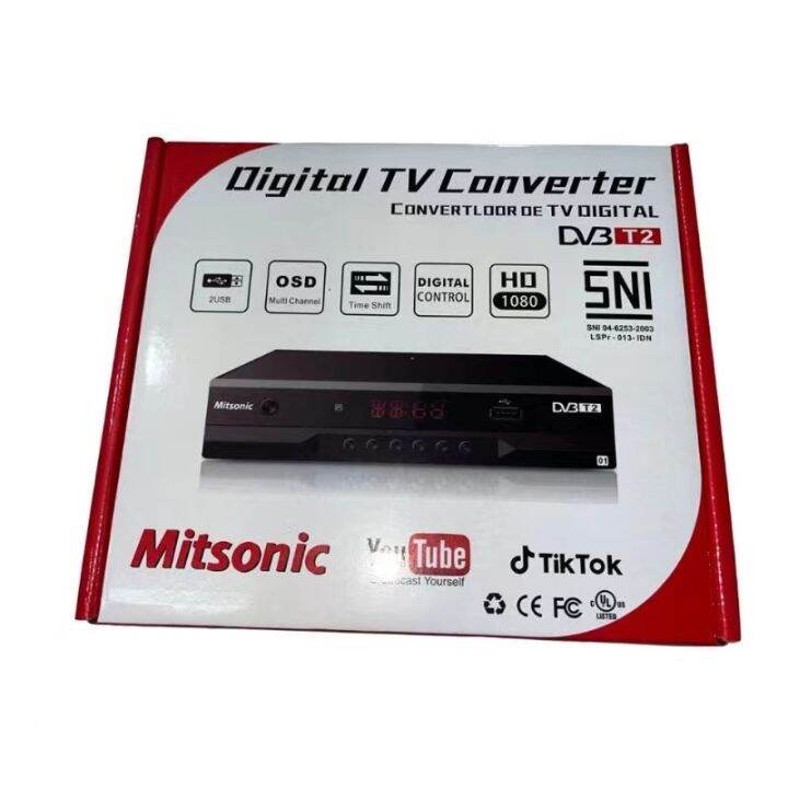 TV SET TOP BOX DIGITAL SET TOP BOX STB TV DIGITAL SNI TV RECEIVER YOSINOGAWA STORE Lazada