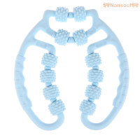 ?Nansouf? เครื่องนวดขาแบบวงแหวนที่นวดขาแบบหมุนผ่อนคลายเครื่องนวดขาแบบวงแหวนที่หนีบขาแบบวงแหวนสำหรับเล่นโยคะ