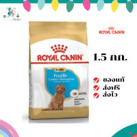 ✨ จัดส่งฟรี Royal Canin Poodle Puppy 1.5kg อาหารเม็ดลูกสุนัข พันธุ์พุดเดิ้ล อายุต่ำกว่า 10 เดือน เก็บเงินปลายทาง ✨