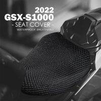 อุปกรณ์เสริม2022 GSX-S1000ที่นั่งรถจักรยานยนต์3มิติสำหรับซูซูกิ GSX S1000ระบายอากาศได้ GSXS1000ตาข่ายผ้า3มิติเบาะกันน้ำ