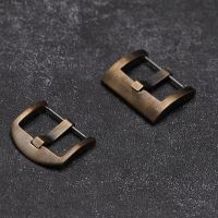 Distressed Bronze Buckle 18 20 22 24 26MM Vintage Oxidation Watch Buckle Cusn8 Matte Buckle