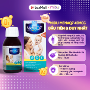 MIDU MENAQ7 45mcg dạng lọ - dạng ống bổ sung K2, Calci