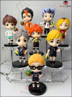 โมเดล ไฮคิว Haikyuu การ์ตูนวอลเลย์บอล ?ขายยกเซ็ท 8ตัว? สูง 8-9 เซ็น Model figure Haikyuu Tall 8-9CM