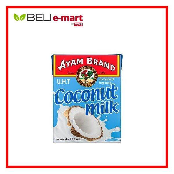 Ayam Brand Coconut Milk (200ml) Lazada