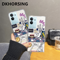 DKHORSING เคสลายแรตทิตี้น่ารักสำหรับ VIVO V29 V27 V27Pro V27E V25E V25โปร V23 V23E V21 V21E สร้างสรรค์เคสโทรศัพท์นิ่ม VIVOV29ฝาครอบ5G V27 5G