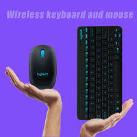 Hot MK245 Nano คีย์บอร์ดเมาส์ Combo Gaming แล็ปท็อป PC Clavier Gamer กันน้ำ Ergonomics คีย์บอร์ดชุดเมาส์