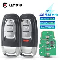 [Car Parts]KEYYOU Smart Remote Key 315MHz/433MHZ/868MHZ สำหรับ Audi Q5 A4 A4L A5 A6 A7 A8 RS4 RS5 S4 S5กึ่ง Keyless กุญแจรถ8T0 959 754C