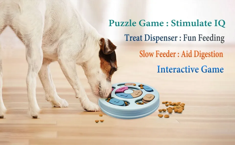 Dog Puzzle Toys Feeder Dog Iq Training Toys Game Interactive Dispenser Slow  Feeder Educational Toys For Dogs Honden Speelgoed