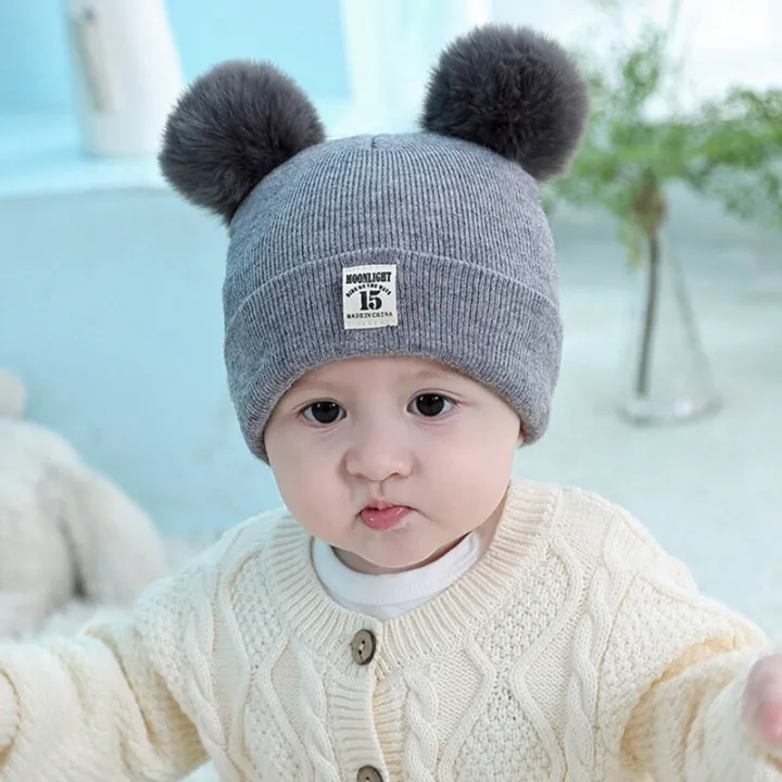 Newborn Cute Baby Hat Toddler Baby Warm Hat Girls Caps Cartoon Rabbit Girls Hats  Wig Bangs Fake Hair Headwear For Newborn Gift | Cute Warm Infant Toddler Hat  Baby Girl Hats |